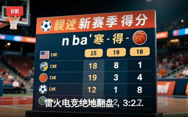 雷火电竞绝地翻盘，3:2险胜星辰斩获亚洲邀请赛冠军