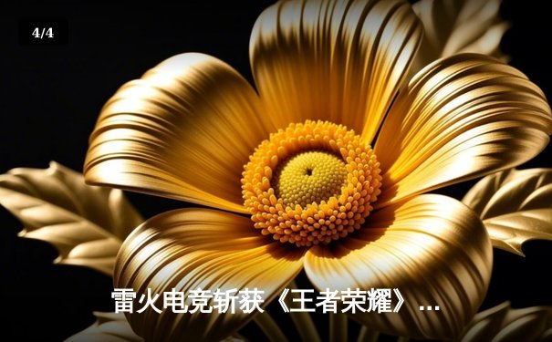 雷火电竞斩获《王者荣耀》全国邀请赛总冠军，星辰决胜局五杀封神 - 4